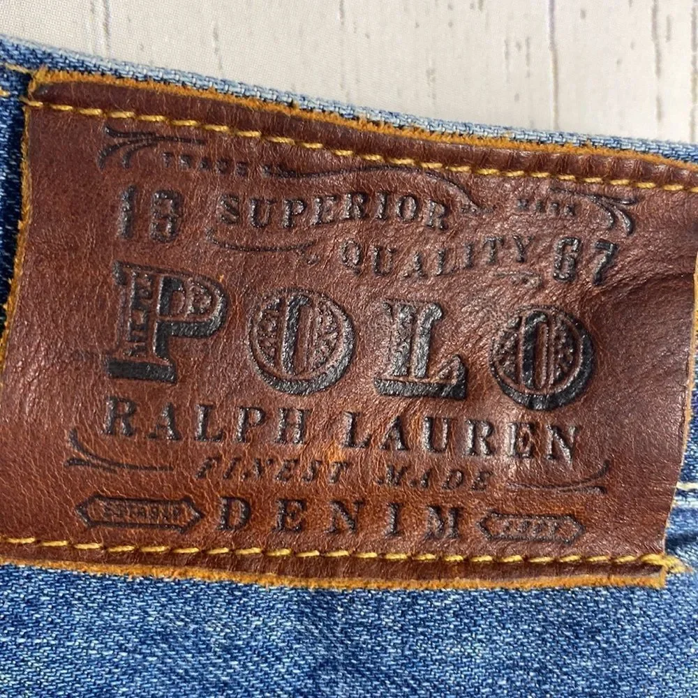 Polo Ralph Lauren Mens 42T X30 Classic Fit Denim Pants